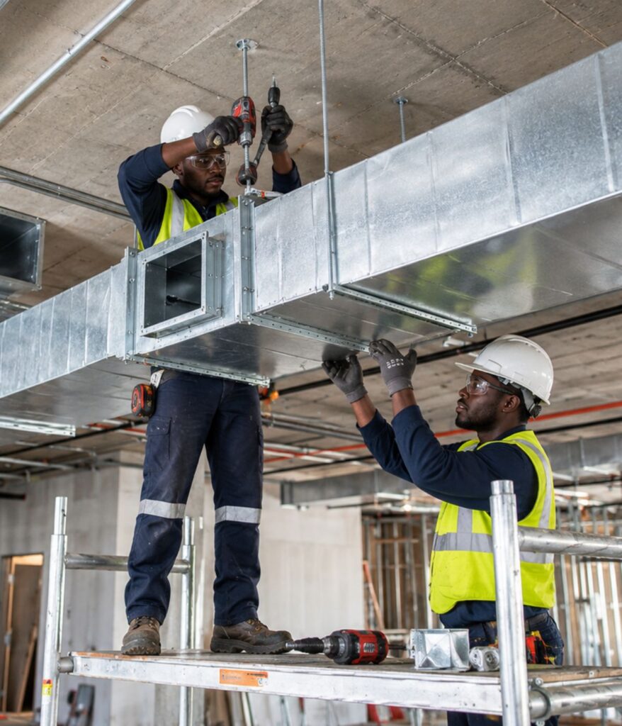 Airwise ductwork installation