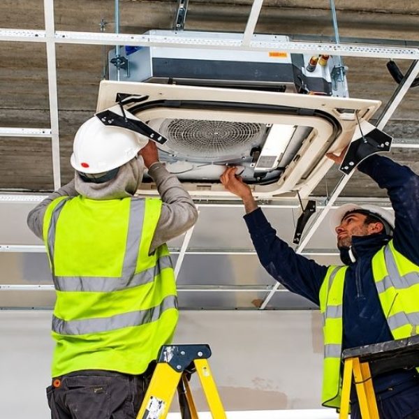 Airwiise commercial office HVAC installation